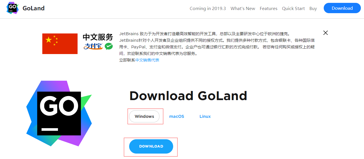 GoLand – Windows系统下载、安装、配置Go语言环境
